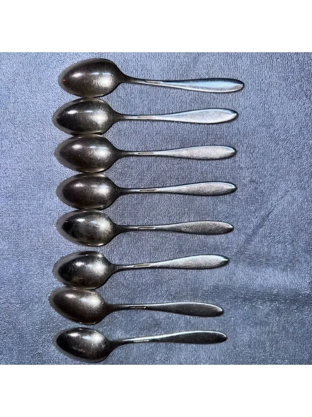 Vintage Oneida Community Plate BIRD OF PARADISE TeaSpoon Set